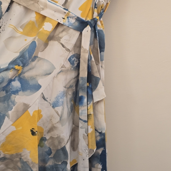 Floral Print Women's Dress - Picture 6 of 8